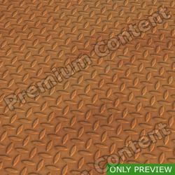 PBR Substance Material of Metal Floor Rusty #3